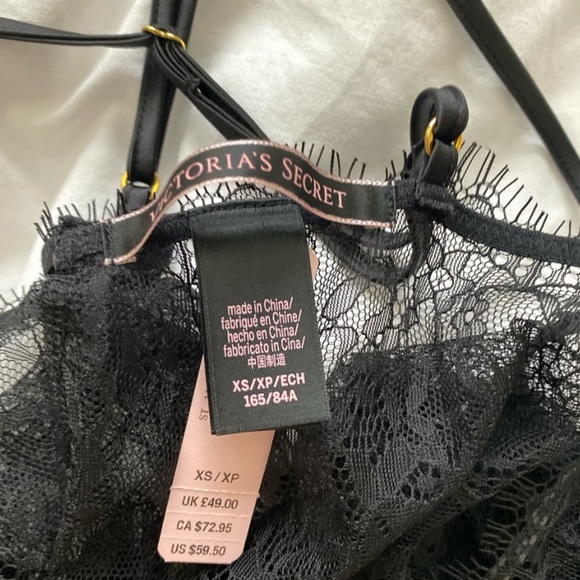 VICTORIA SECRET Slip dress Lace Top Flare Skirt xs - Picture 2 of 3